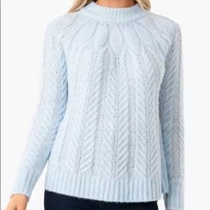 NWT! Light Blue Peacock Tuckernuck Sweater